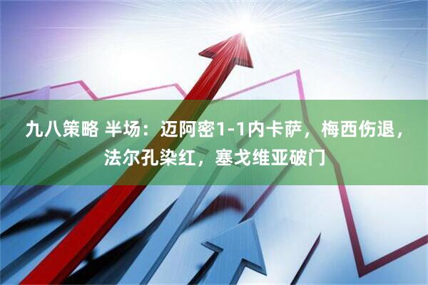 九八策略 半场：迈阿密1-1内卡萨，梅西伤退，法尔孔染红，塞戈维亚破门
