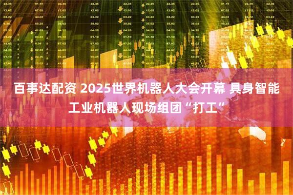 百事达配资 2025世界机器人大会开幕 具身智能工业机器人现场组团“打工”