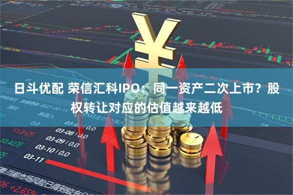 日斗优配 荣信汇科IPO:同一资产二次上市?股权转让对应的估值越来越低